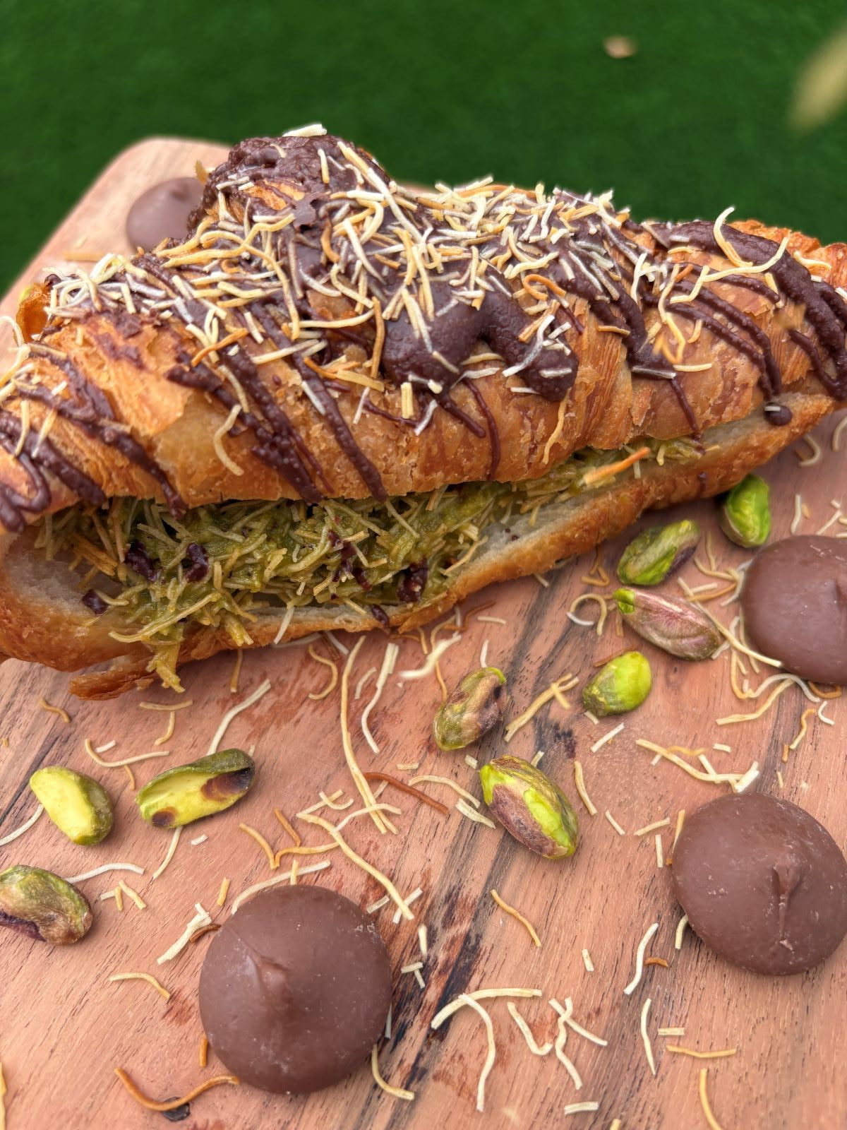 Dubai Chocolate Croissant